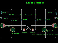 V Lamp Flasher Circuit Diagram