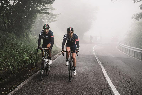 Miguel Indurain y Jesús Sanchez (CEO de 226ERS)