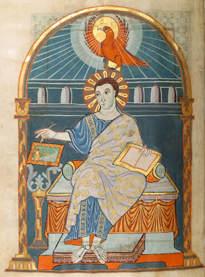 10th century illuminated gospel manuscript