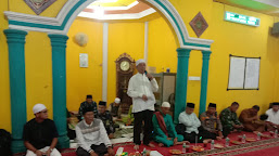 PJ Bupati Inhil H. Herman SE. MT. Safari  Ramadhan di Surau Nurul Iman Desa Belantaraya