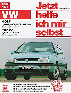 VW Golf III / Vento: VW Golf: Benziner ab November '91 / VW Vento: Benziner ab Januar '92 (Jetzt helfe ich mir selbst)