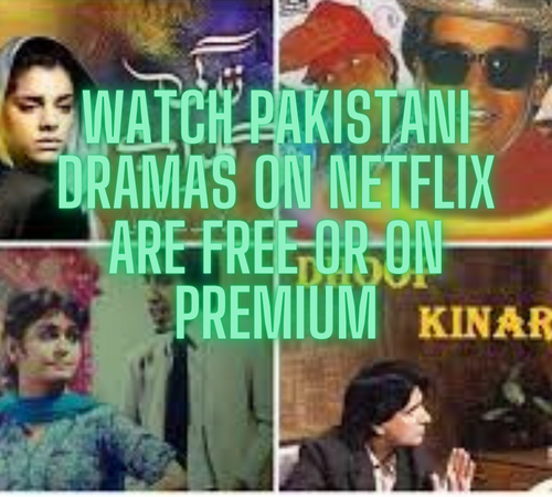 Watch Pakistani Dramas on Netflix are Free or on Premium