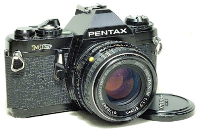 Pentax MG 35mm SLR Film Camera Kit #624