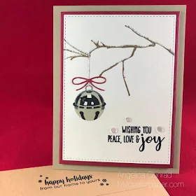 Sunny Studio Stamps: Holiday Style customer card by Angelica Conrad