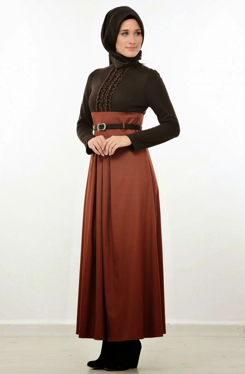 20 Contoh Model Baju  Muslim Abaya  Terkini dan Terpopuler 