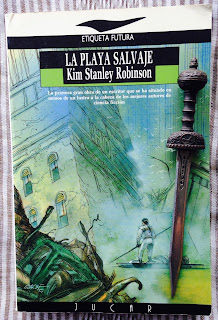 Portada del libro La playa salvaje, de Kim Stanley Robinson