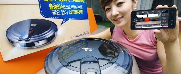 Roboking Robot Vacuum Cleaner dan CCTV dari LG