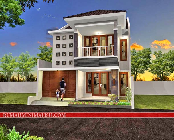 Foto Rumah Minimalis 2 Lantai Type 70, Inspirasi Terpopuler!