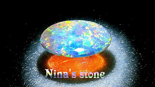 ♥Nina's stone§澳洲國石無燒附證書§雙面拋磨*七