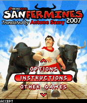 Jogo para celular – SanFermines 2007