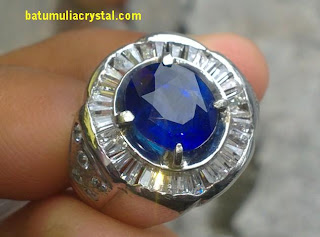 natural blue safir