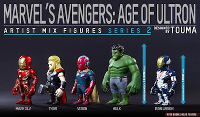 Marvel’s Avengers Age of Ultron Artist Mix Figures Series 2 by Touma & Hot Toys