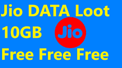 jio free 10GB Data