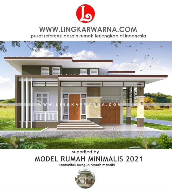 Desain rumah minimalis 1 lantai