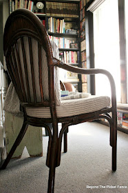 Thrift Store Bamboo Chair Makeover