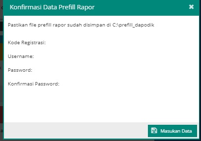 Cara Generate Prefill Rapor Aplikasi Dapodik 2020.a Patch 2