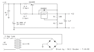 Voltage Regulator with Pass Transistor Circuit Diagram