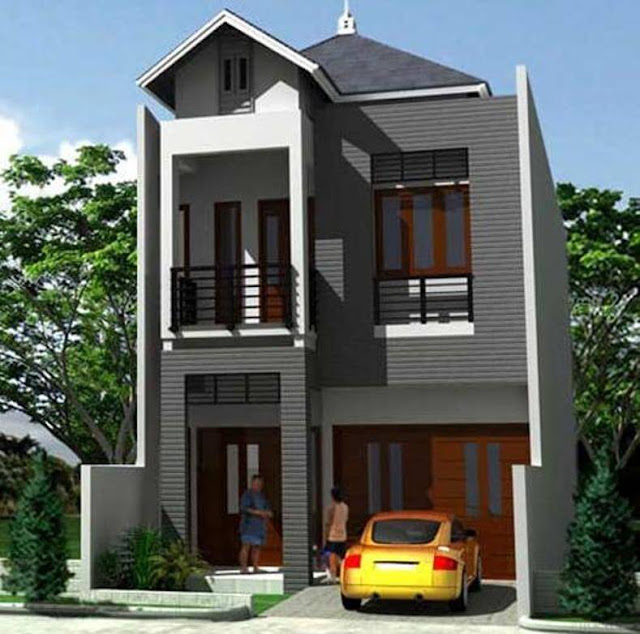 2 Tips Trik Plus 19 Gambar Rumah  Minimalis  Bertingkat  