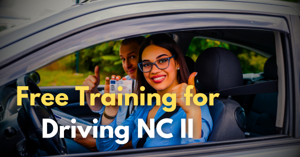 FREE Training for Driving NC II under TWSP | Bicol New Normal Technical School, Inc.