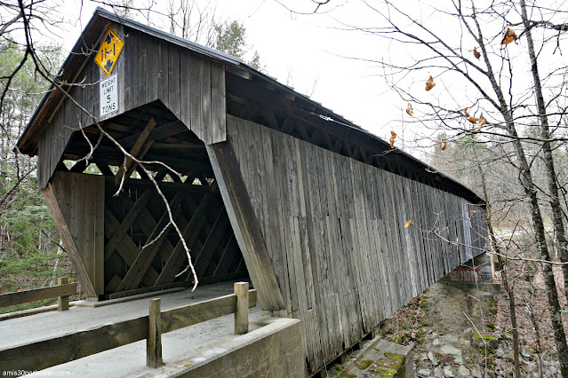 Puente Cubierto Martin's Mill Covered Bridge en Vermont