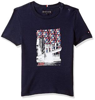 Tommy Hilfiger Baby Boy's Plain Regular fit T-Shirt From Amazon