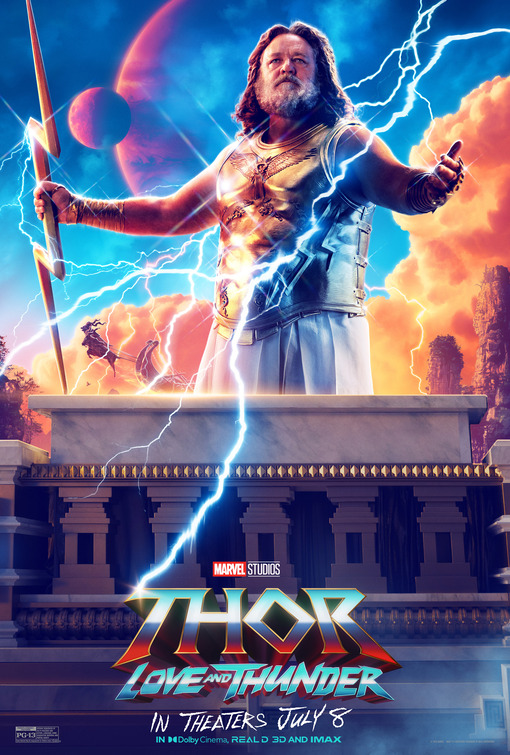 Thor Love and Thunder movie poster