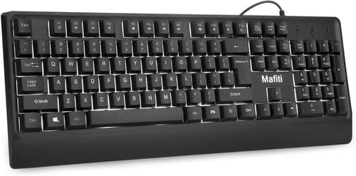 Review Mafiti Computer Office Keyboard Wired USB