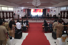DPRD Manado Menggelar Rapat Paripurna Pembahasan Tentang Pengelolaan Keuangan Daerah