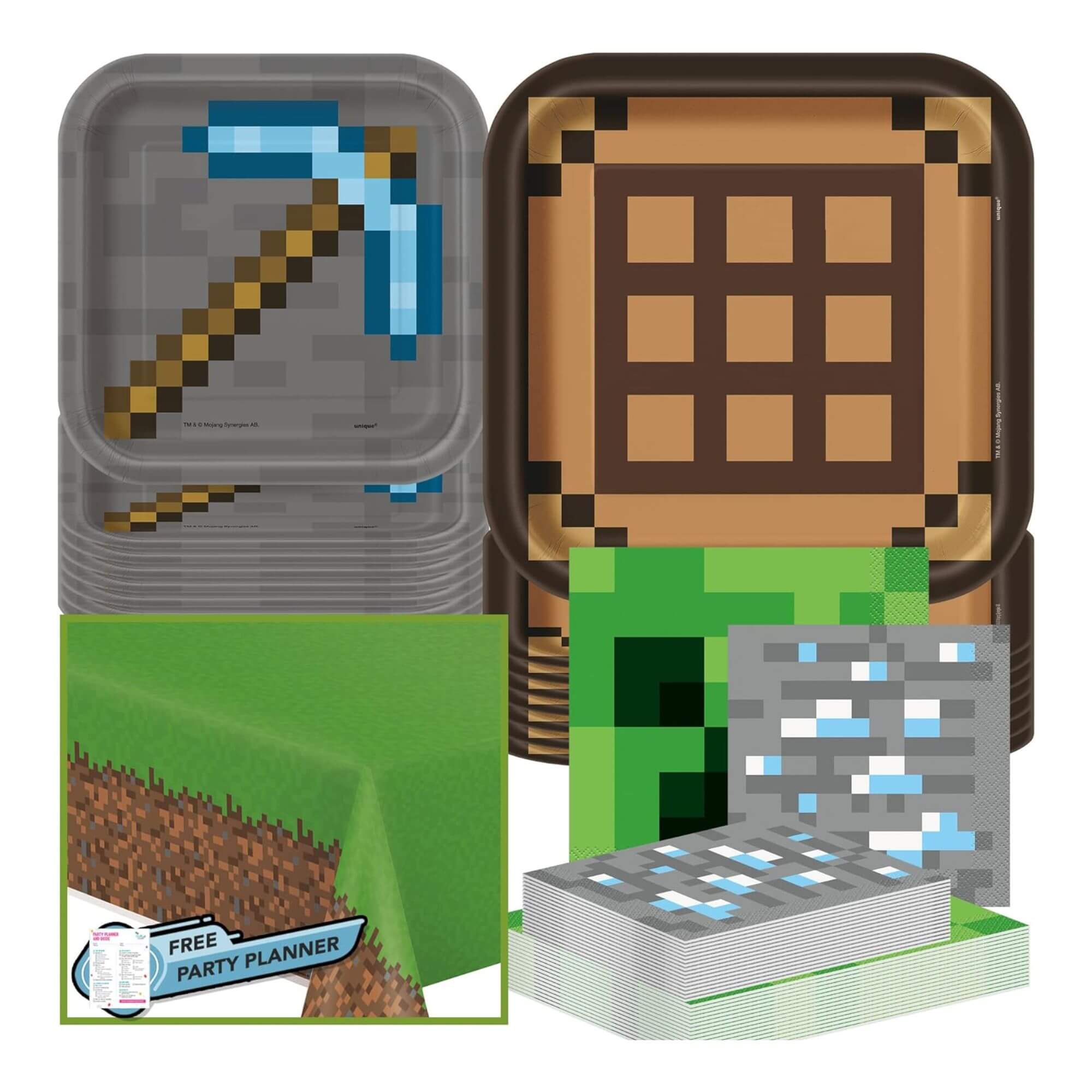 minecraft party supplies