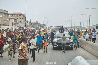 'Lagos Hosts ObiDatti - Mother Of All Rallies' - 2023 Presidential candidate of the Labour Party (LP), Peter Obi, takes 2023 Presidential Campaign rally to Orile Iganmu Axis, on Saturday 11 February, 2023