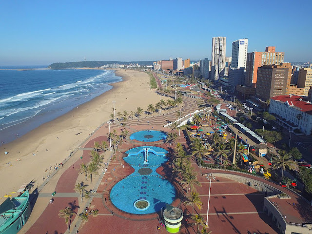 Durban Beach  in South Africa