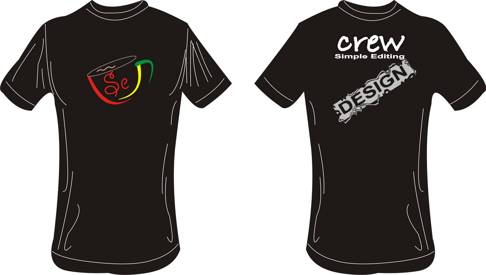  DESAIN  KAOS  EDIT