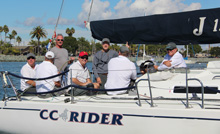 J/120 CC Riders- sailing by Chuck Nichols with Commodore of San Diego YC