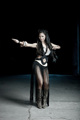Nicole Scherzinger Behind the Scenes at the 'Right There' Video Shoot