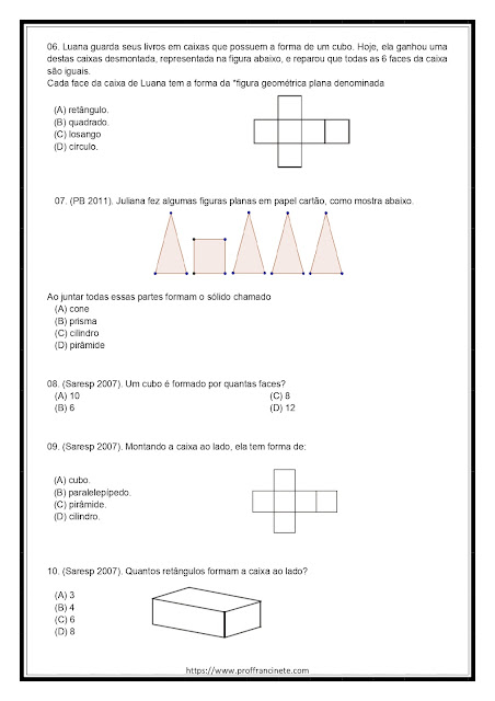 SIMULADO DE MATEMÁTICA 4º E 5º ANO – DESCRITOR 02