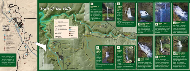 silver falls state park trail map Trail Of Ten Falls Oregon Exploring My Life silver falls state park trail map