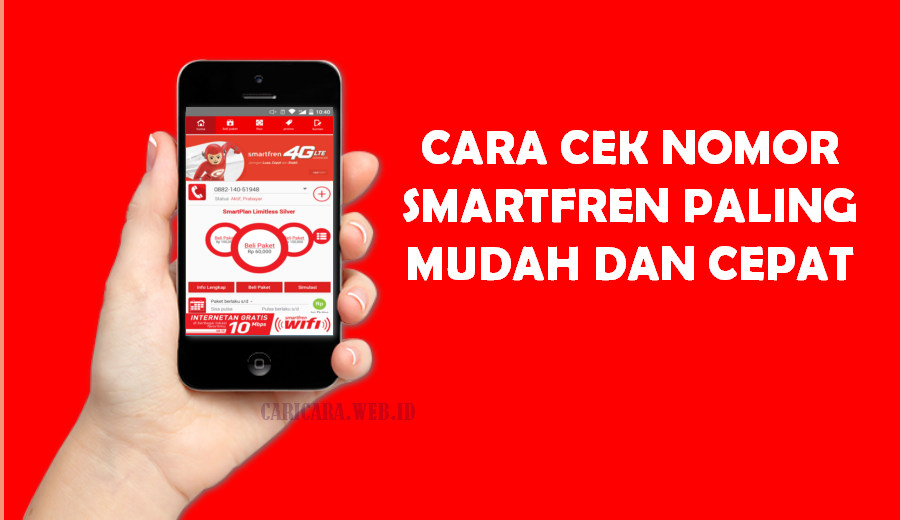 CARA CEK NOMOR SMARTFREN SENDIRI