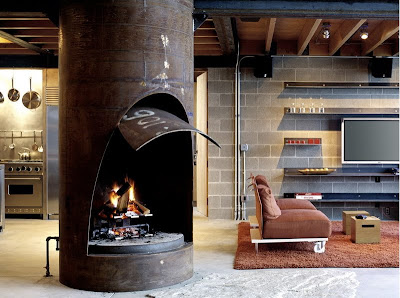 The Chicken Point Cabin Is A Loft-Like Modern Dwelling In Northern Idaho Seen On lolpicturegallery.blogspot.com