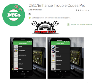 تطبيق خطير لتشخيص أعطال السيارات  OBD CODES Pro