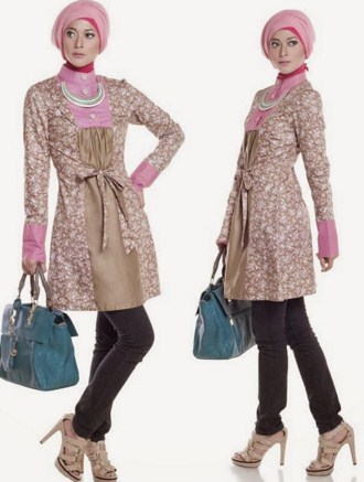 18 Baju  Kerja Untuk  Wanita  Muslim Berjilbab  Desain Modern 