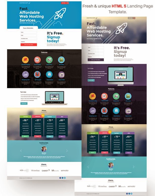 Best HTML5 Landing Page Template