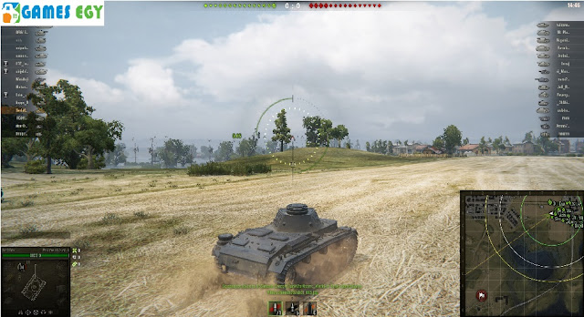 لعبة حرب الدبابات World of Tanks
