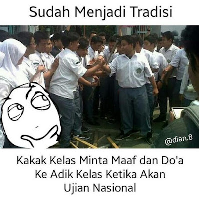 15 Meme Lucu Ujian Nasional Bikin Ngakak Geli, Pernah Ngalamin Kan?