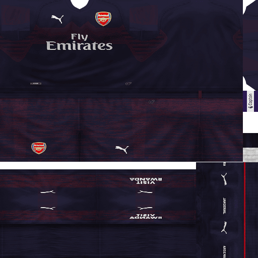 Uniforme Arsenal FC 18/19 | By Villapilla