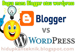 blogger dan website adalah layanan publikasi website