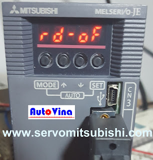 Hiển thị rd-of trên servo MR-JE-10A