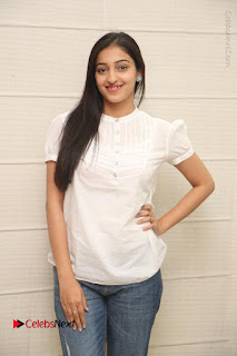 Tollywood Telugu Actress Mouryaani Latest Stills in Ripped Jeans at Intlo Deyyam Nakem Bhayam Movie Interview  0038.JPG
