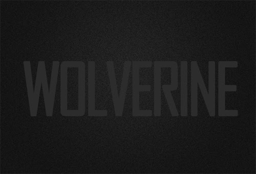 Photoshop Tutorial  : Wolverine Text Effect