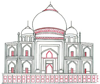 How to Draw the Taj Mahal in 5 Steps