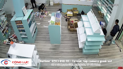 Di dời Lắp camera cửa hàng Trang Hoàng 41 Hàng Kênh Hải Phòng 2